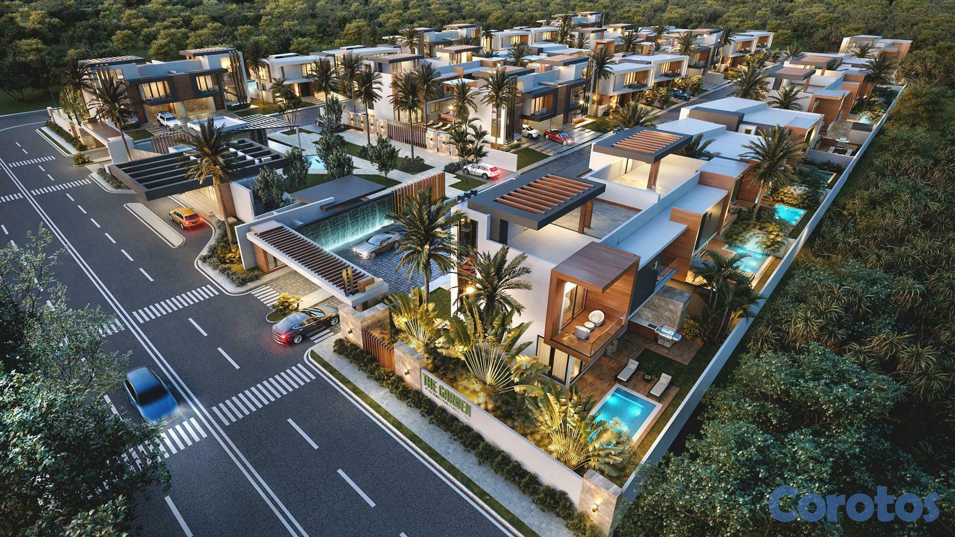 casas vacacionales y villas - Exclusivo proyecto de lujosas villas en Downtown, Punta Cana 8