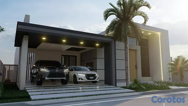 casas - CASA EN VENTA EN GURABO, SANTIAGO. 1