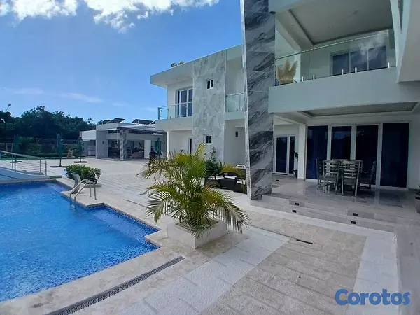 casas vacacionales y villas - Villa en Guayacanes Juan Dolio de 6 habitaciones n 6