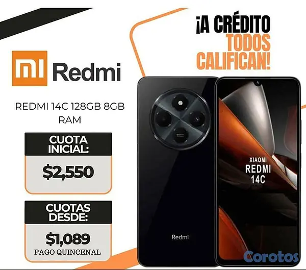 celulares y tabletas - celulares fiao y con todos el dinero todos califican con krece 2