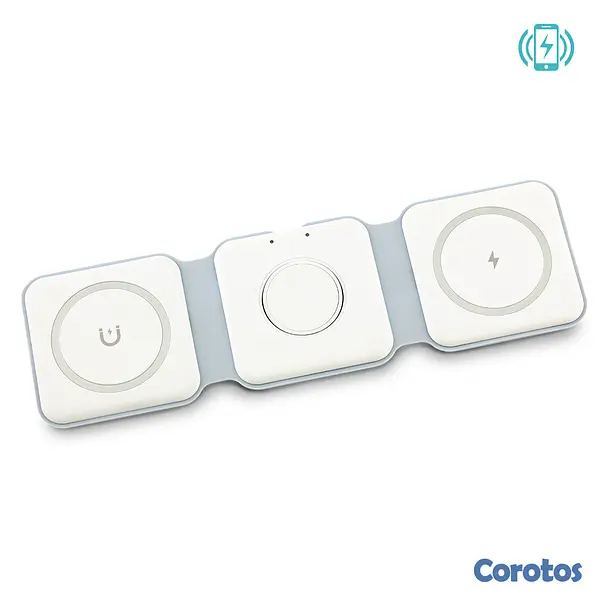 otros electronicos - Cargador portatil Magnetico Inalambrico 3 EN 1  3