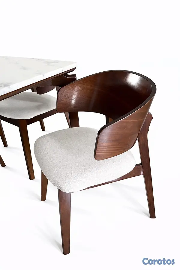 muebles y colchones - ELEGANTE COMEDOR DE 6 SILLAS 3