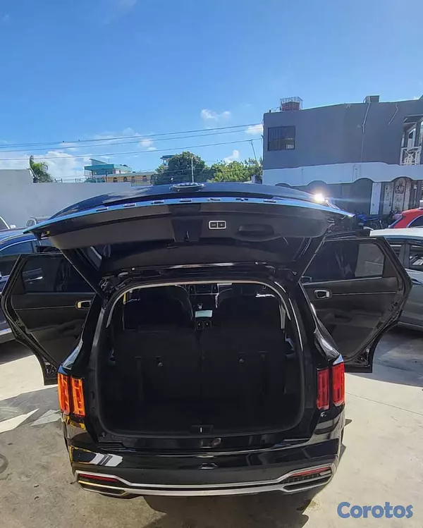 jeepetas y camionetas - KIA SORENTO SX 2021 NEGRO GASOLINA 13