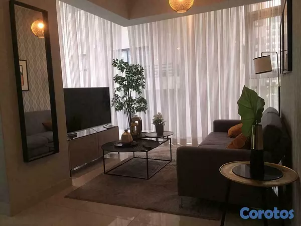 apartamentos - Piantini Amueblado EN EXCELENTE TORRE, IDEAL PARA EJECUTIVO AREA SOCIAL  2