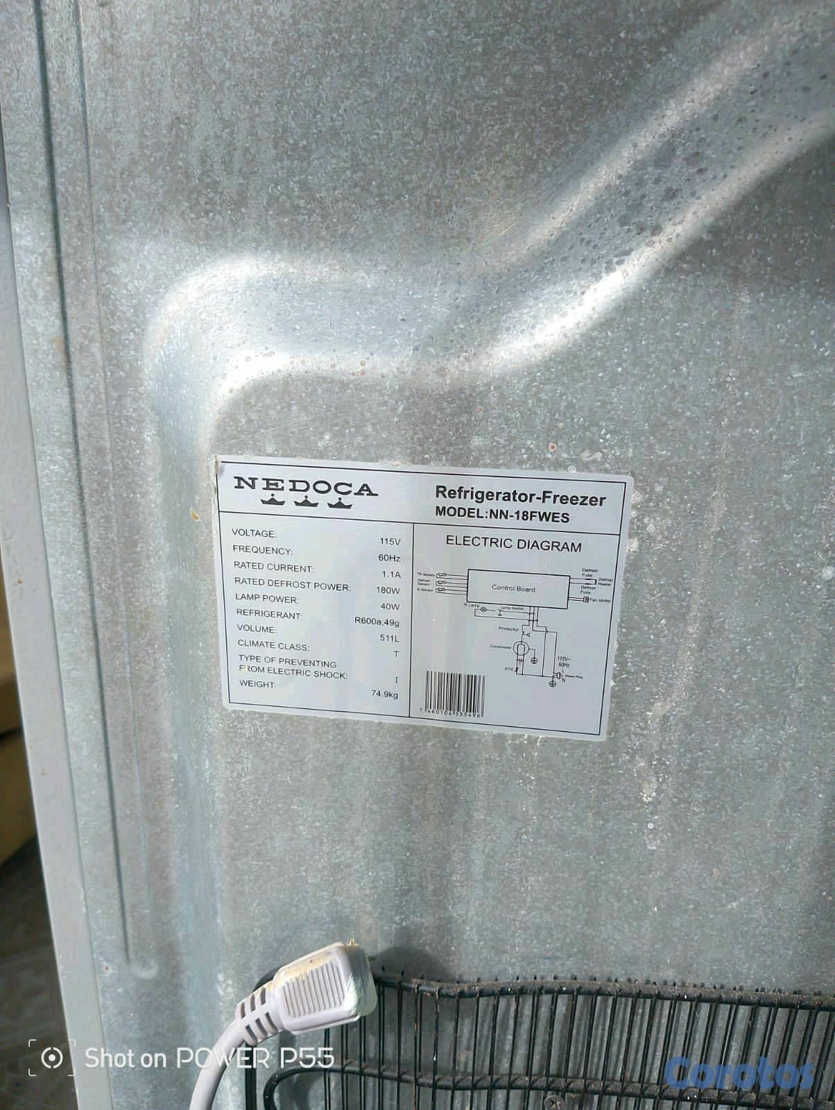 electrodomesticos - Se vende de oportunidad nevera nedoca de 18 pies importada como nuevas en buen  8