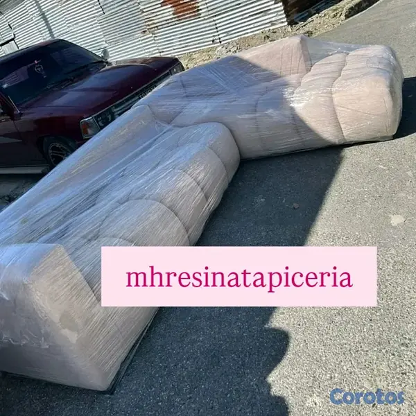 muebles y colchones - juego de muebles curvo moderno 13