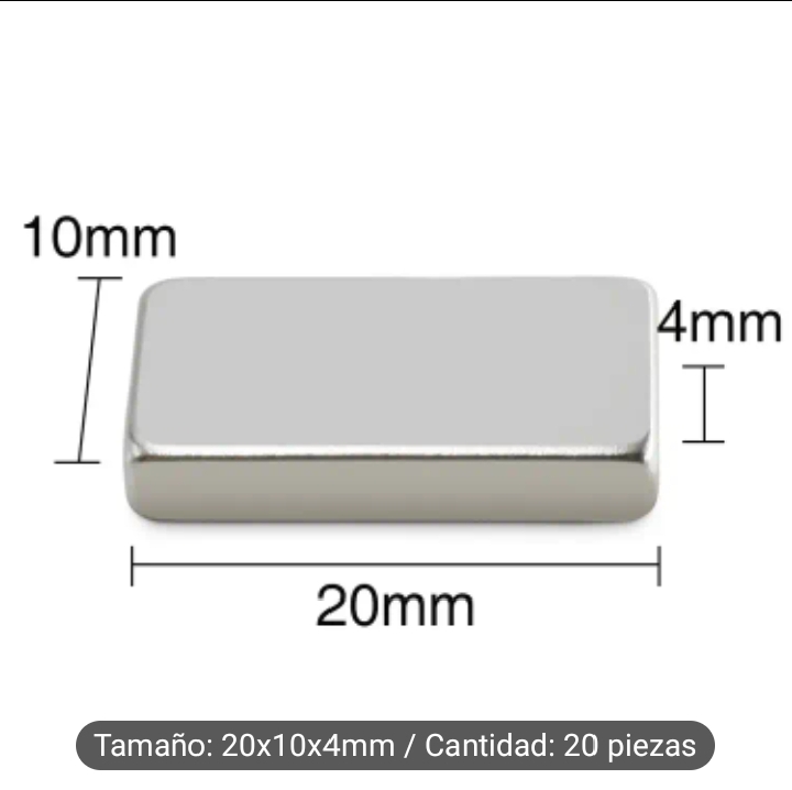 accesorios para electronica - imanes de neodinio 20 piezas por $800 5