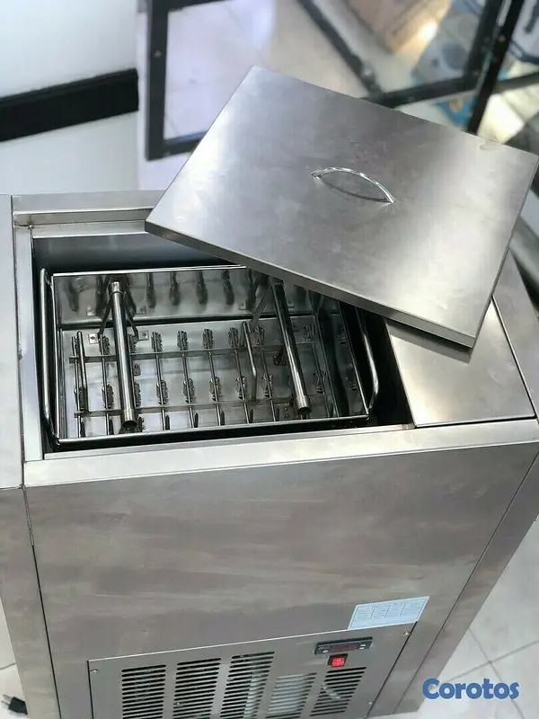 equipos profesionales - Maquina de paletas helado de fruta heladeria heladera acero inoxidable 3