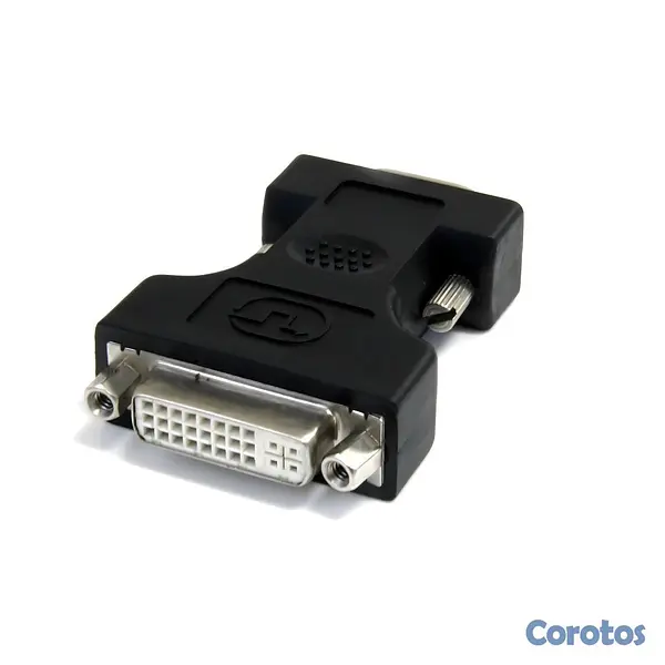 accesorios para electronica - Adaptador DVI-A Hembra a VGA HD15 Macho Universal  1