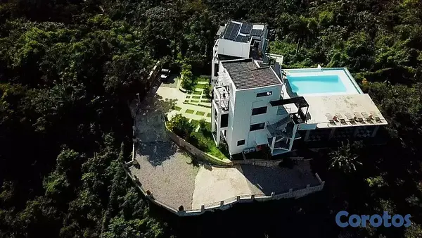 casas vacacionales y villas - Las Terrenas - Samaná, Villa con cine y vistas panorámicas 20