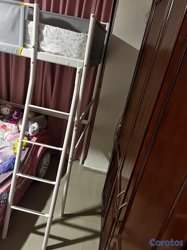 muebles y colchones - Cama con escalera nueva sin colchón 12,000  4