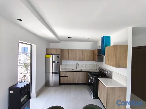 apartamentos - alquiló piantini amueblado una habitación torre de lujo Luxury 1.5 baños balcón  13