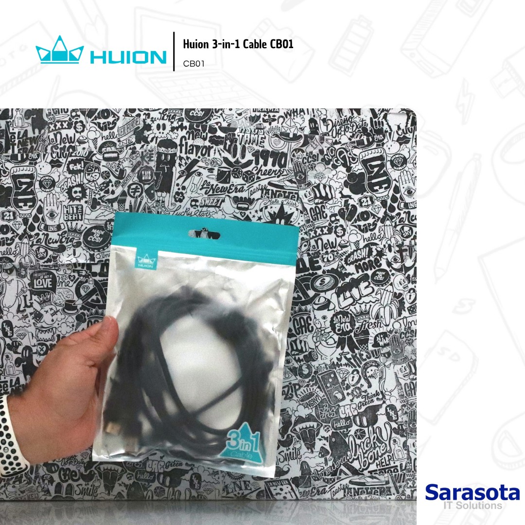accesorios para electronica - Huion 3-in-1 Cable CB01, CB01