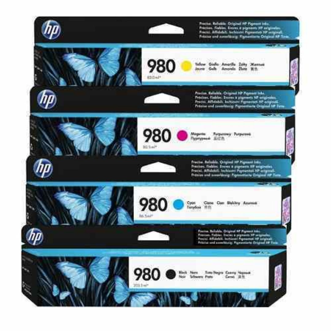 impresoras y scanners - CARTUCHO HP 980 EN TODOS LOS COLORES COMPATIBLE CON  IMPRESORAS X555 Y X585