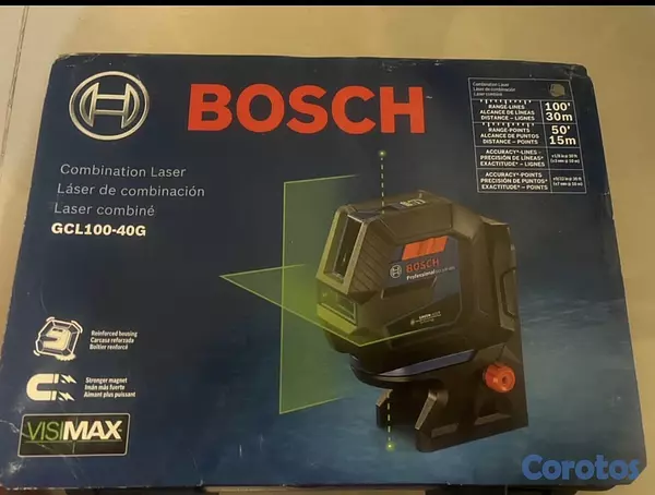 equipos profesionales - Láser autonivelante de línea cruzadas BOSCH 2