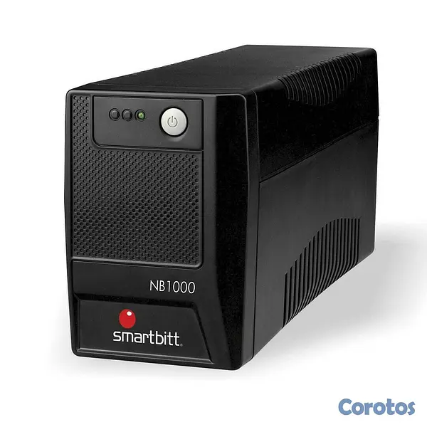 computadoras y laptops - UPS Smartbitt 1000VA ,con regulador integrado,trabaja con planta e inversor  2