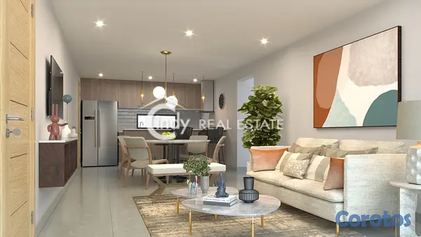 apartamentos - Apartamento 102m², 3 Hab, Piscina en Santiago 5