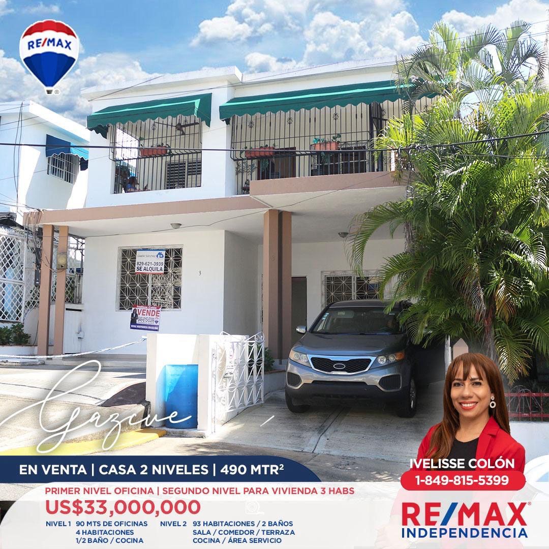 casas - Casa en  venta en Gazcue 1
