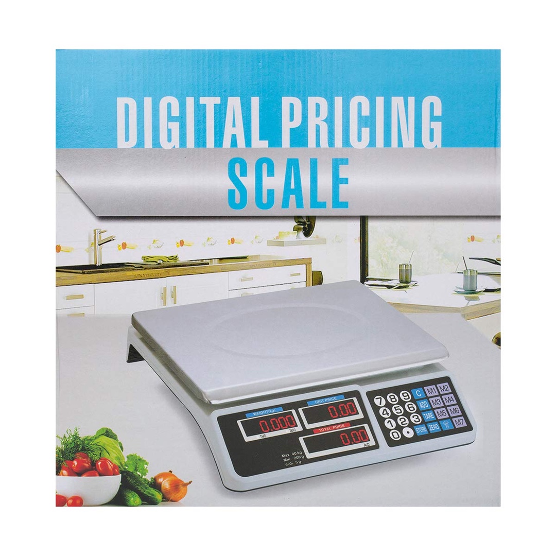 herramientas, jardines y exterior - Peso Balanza Digital De Mesa, Peso Hasta 40kg O 88lbs Ideal Colmado 3