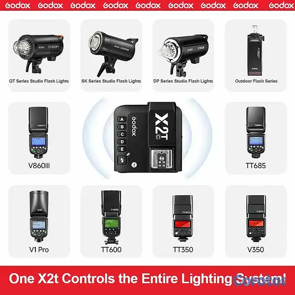 camaras y audio - Disparador Godox X2T para Canon NUEVO en Caja 4
