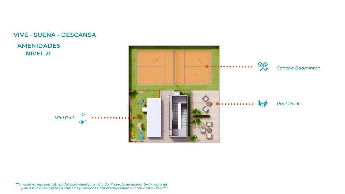apartamentos - Apartamento en venta #24-929 balcón 2 hab. gimnasio, piscina, lobby. 1