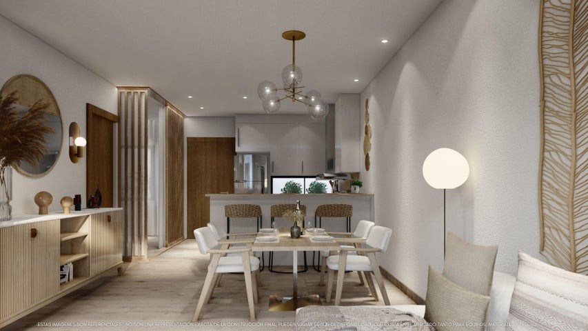 apartamentos - Proyecto en venta Punta Cana #23-2267 dos dormitorios, balcón, piscina, jacuzzi. 2