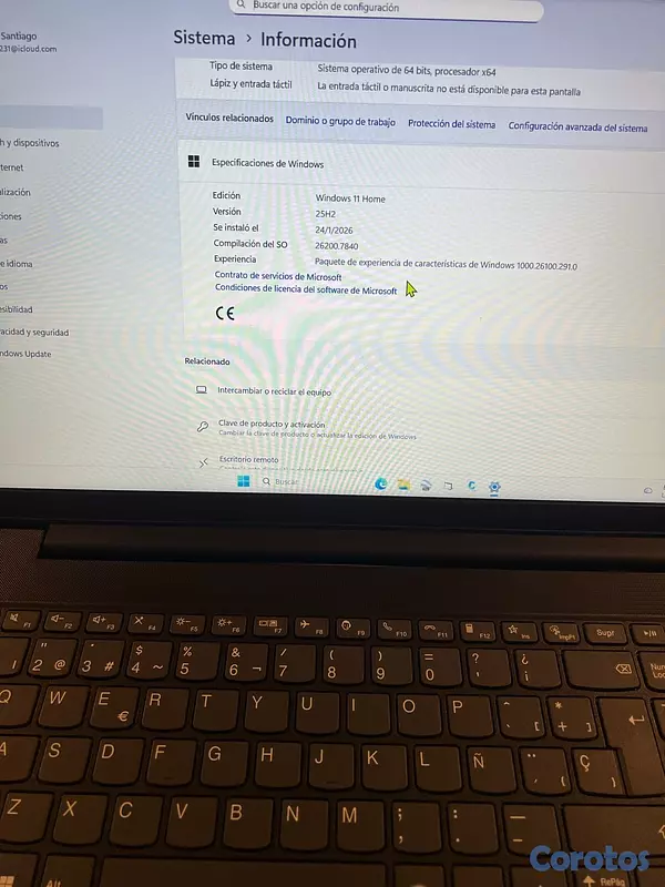 computadoras y laptops - laptop lenovo 9