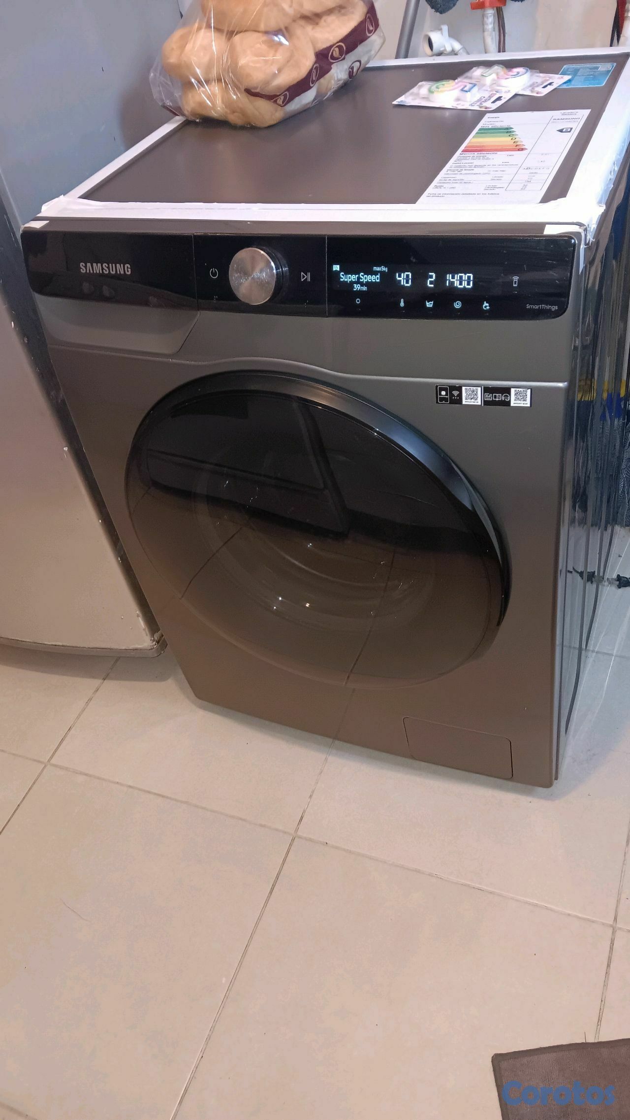 electrodomesticos - lavaseca Samsung inverter wi-fi  1