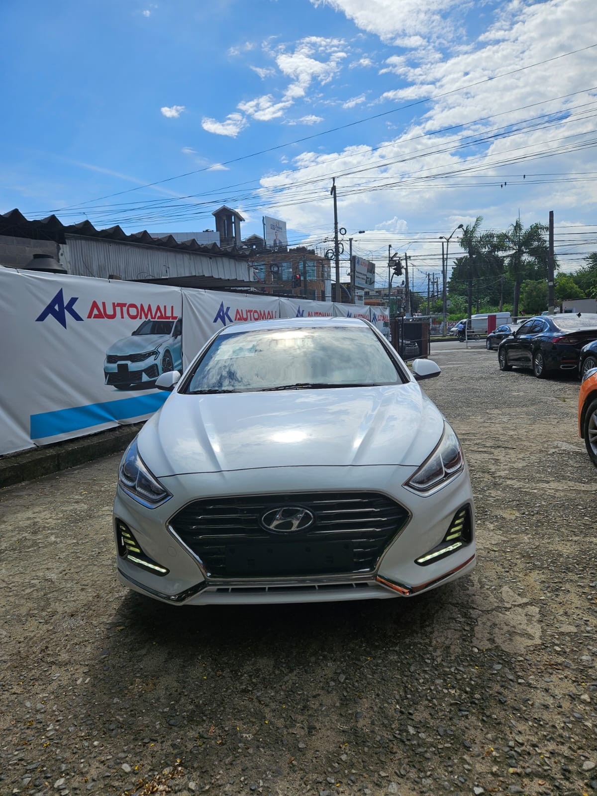carros - HYUNDAI SONATA NEW RISE 2018 BLANCO GASOLINA 1