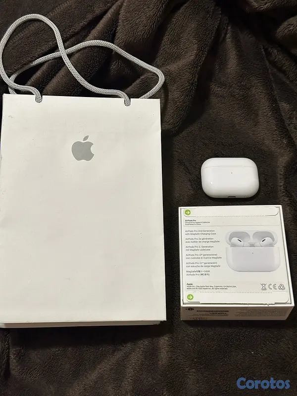 celulares y tabletas - Airpods Pro 2nd generacion ORIGINALES unico dueño  3