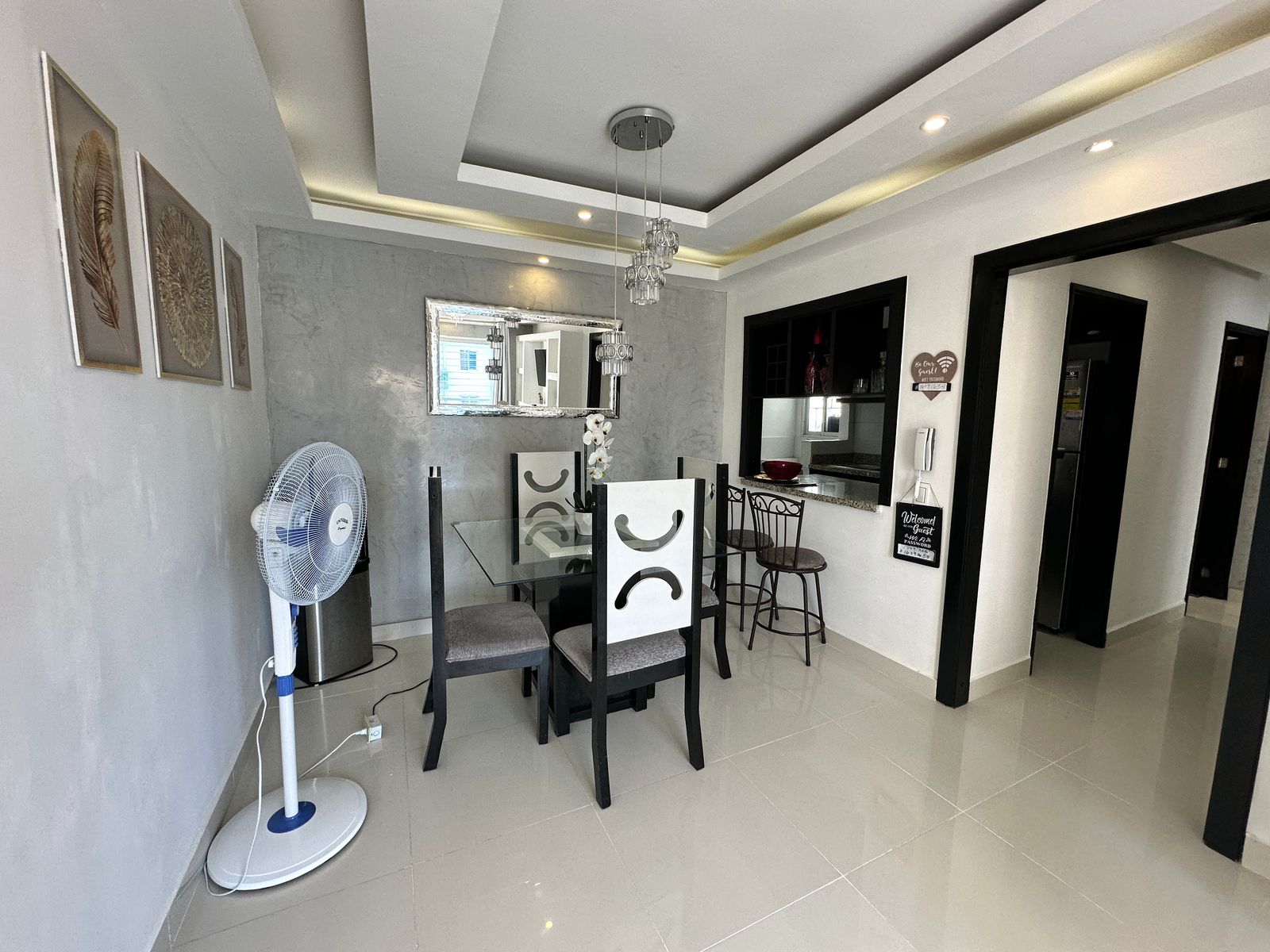 apartamentos - ALQUILO APART. AMUEBLADO EN EL RES. LAS CAYENAS  1