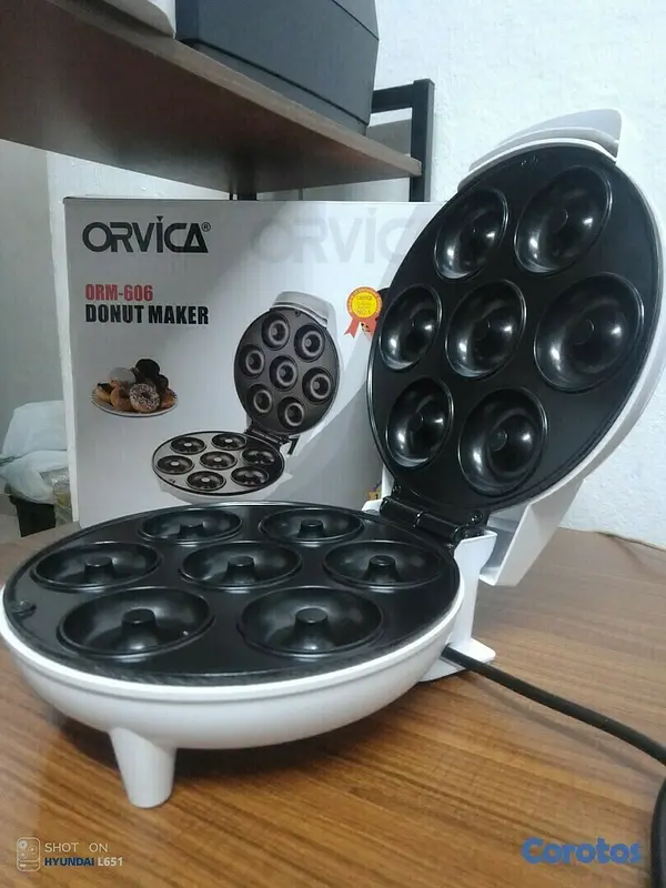 electrodomesticos - Maquina para hacer donas orvica orm-606 3