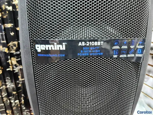 camaras y audio - Bocina amplificada Gemini 3