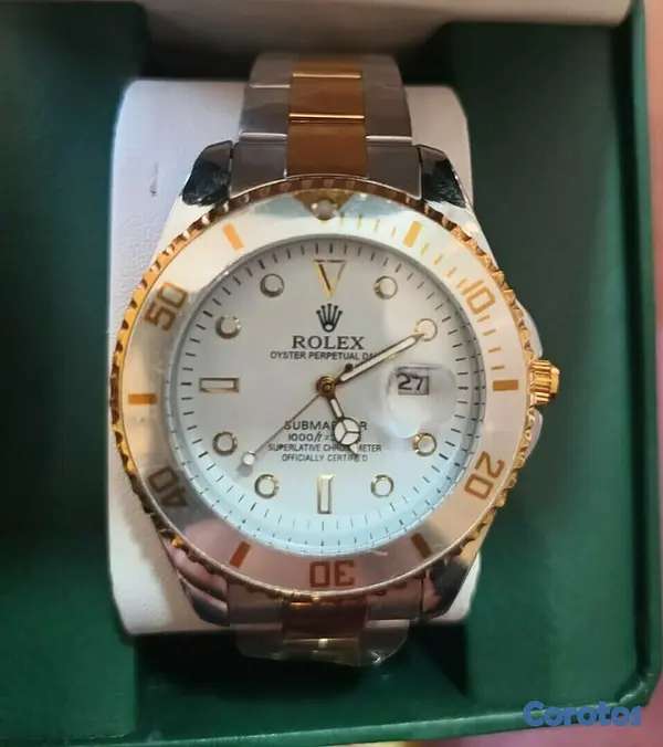 joyas, relojes y accesorios - Reloj de Hombre en Ac/Inox Cristal Hardlex resistente al agua  fechero 4