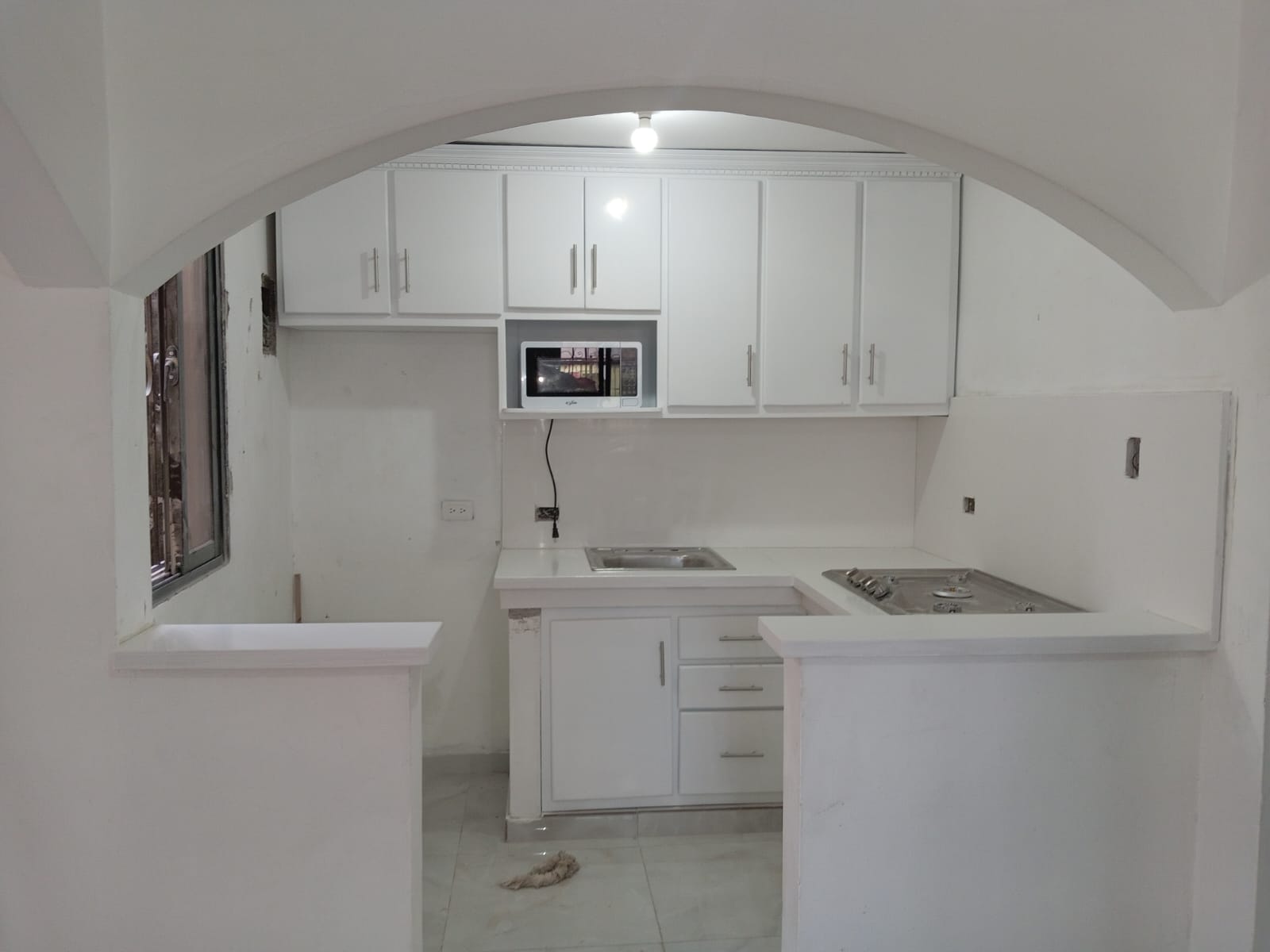 muebles y colchones - Gabinete para cocina pequeña  0
