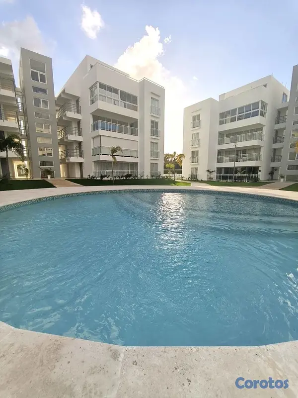 apartamentos - Punta Cana Apto. En alquiler con piscina 3