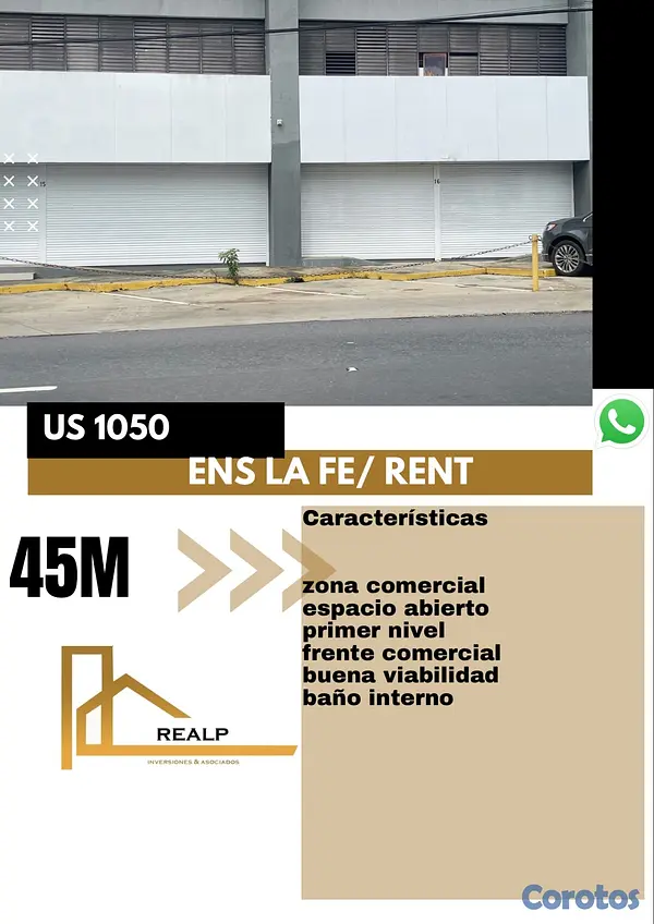 oficinas y locales comerciales - Local en ensanche la fe 