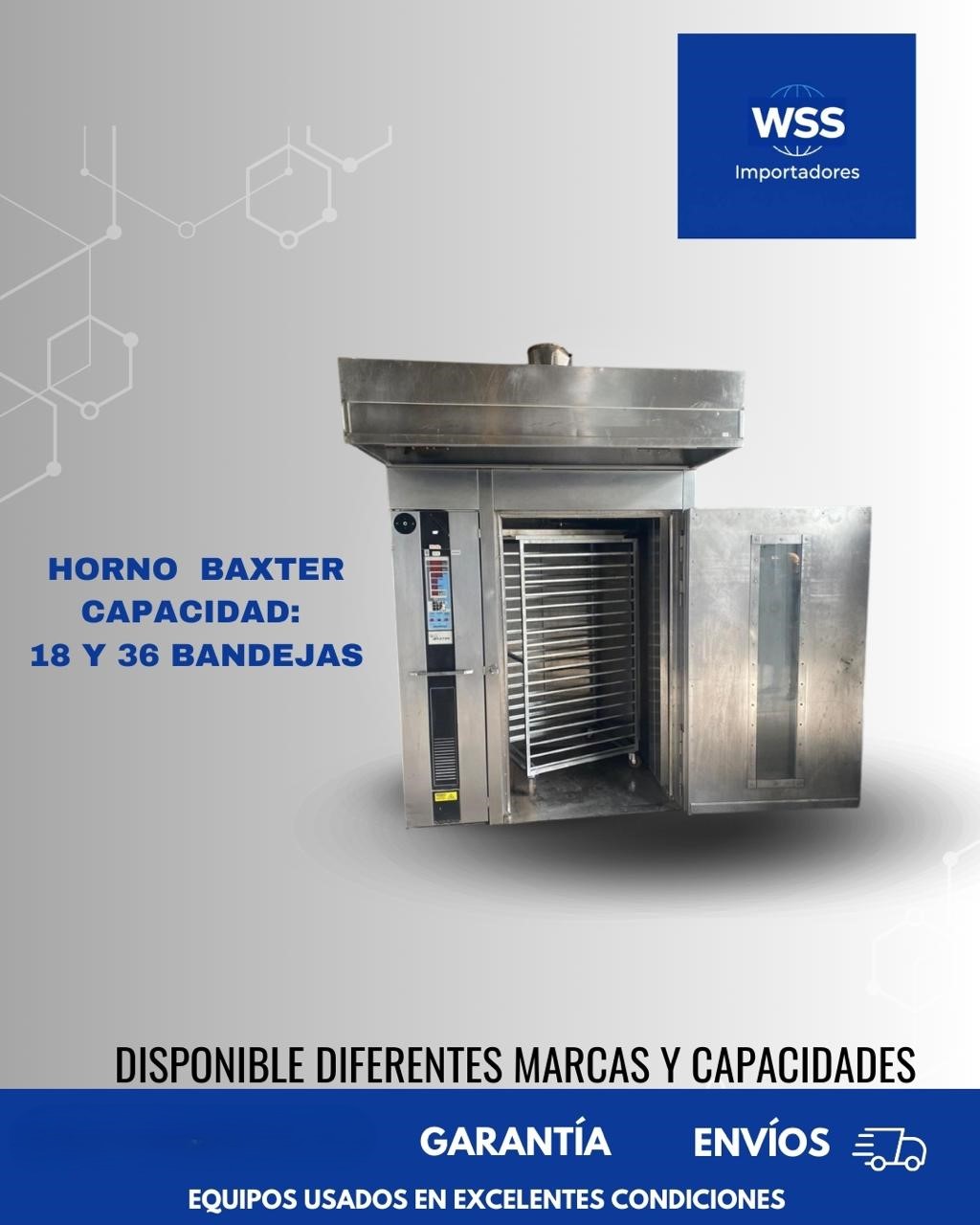 equipos profesionales - Horno Baxter 18 bandejas 0