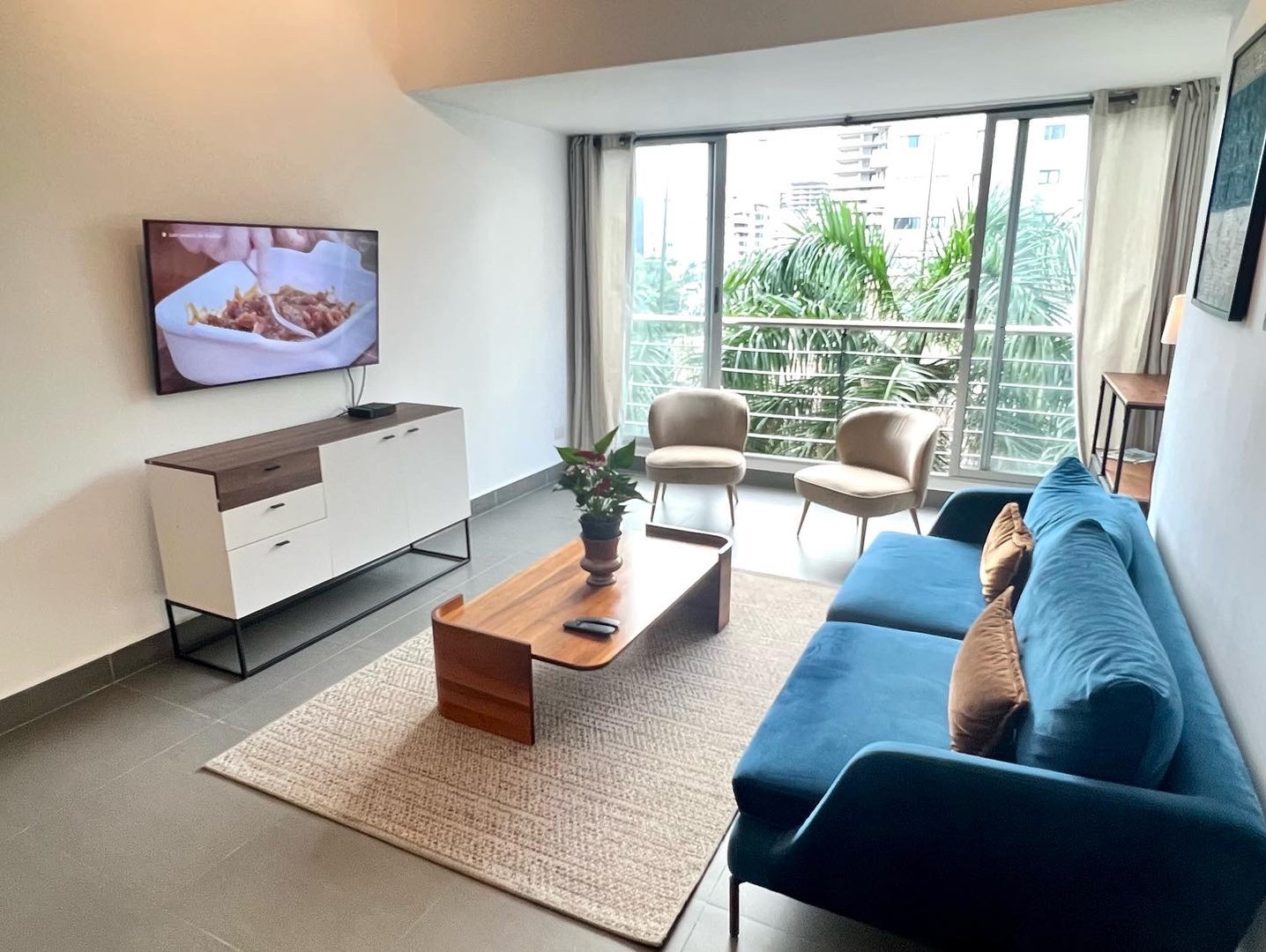 apartamentos - Apartamento amueblado en alquiler en Piantini