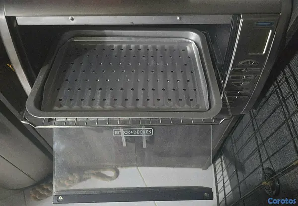 electrodomesticos - Horno Digital black and decker en acero inoxidable plateado 4