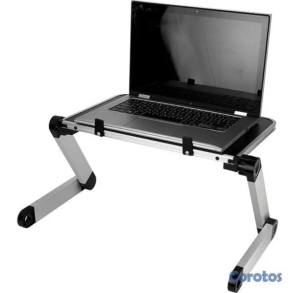 computadoras y laptops - MESA PORTABLE PARA LAPTOPS, AJUNSTABLE A CUALQUIER ANGULO 2