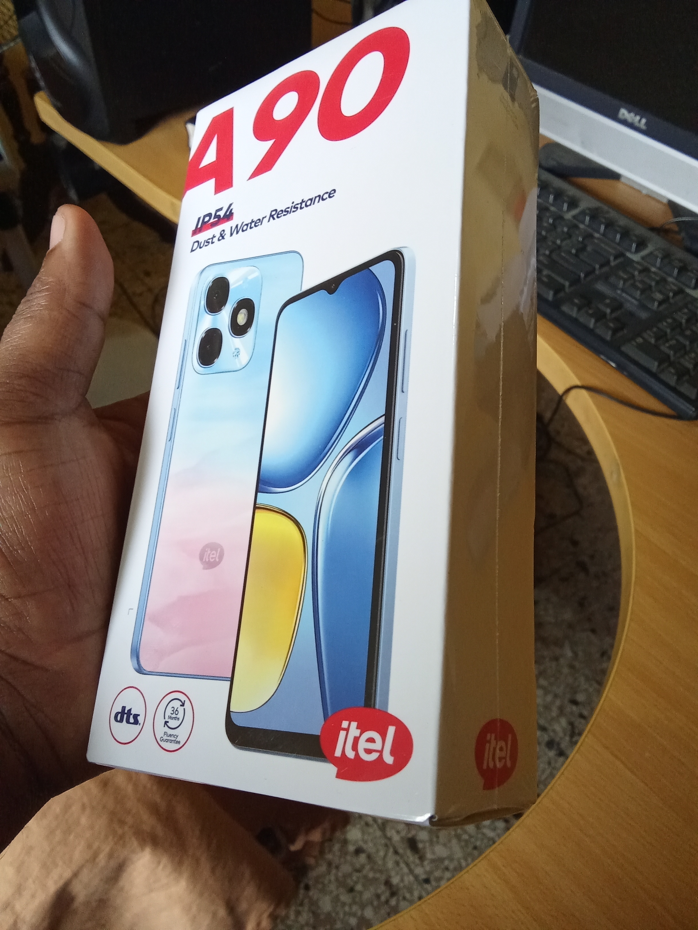 celulares y tabletas - itel A90 128gb, 8gb de Ram azul nuevo  1