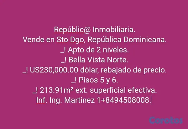 apartamentos - Apartamento En Bella Vista 3