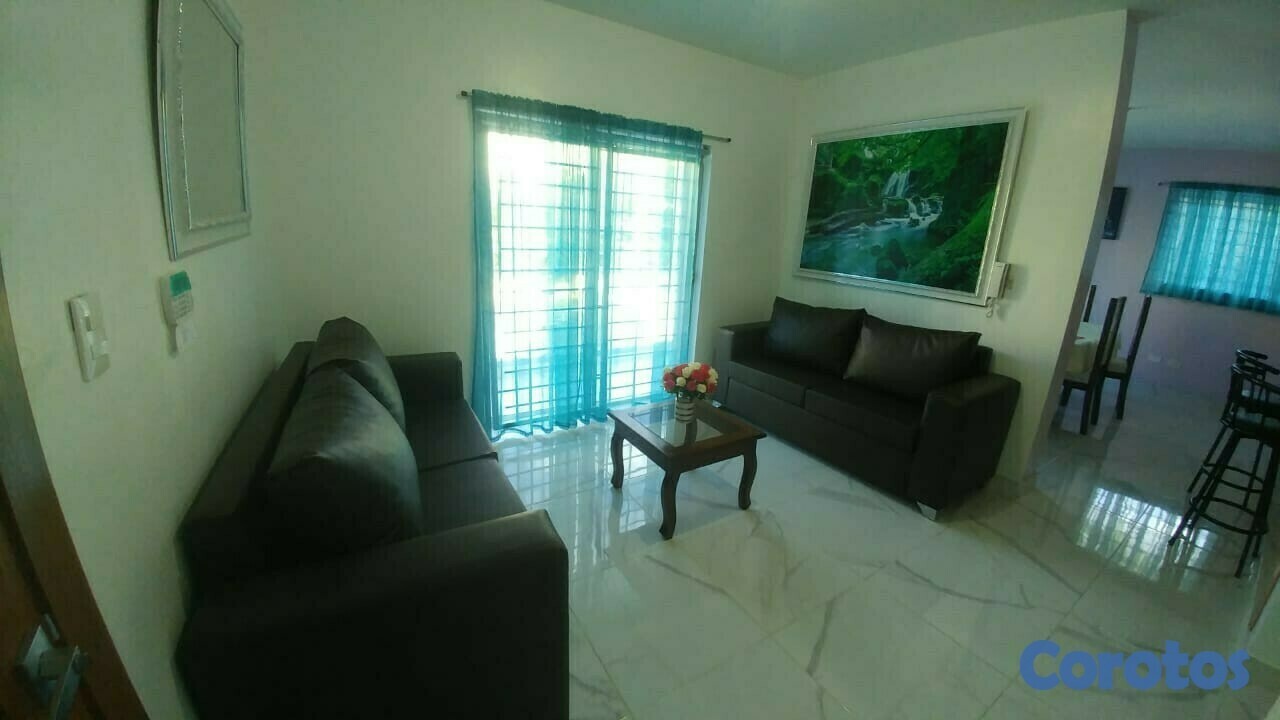 apartamentos - Apartamento amueblado en Santiago, por días o meses 5