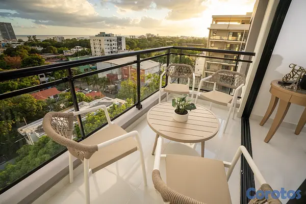 apartamentos - Penthouse en alquiler amueblado con Terraza y Jacuzzi privado Zona Universitaria 2