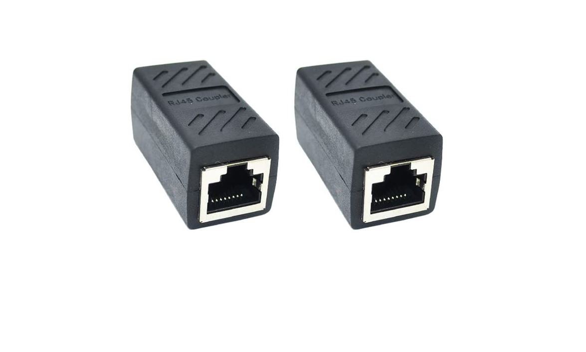 computadoras y laptops - Union RJ45 hembra a hembra 0