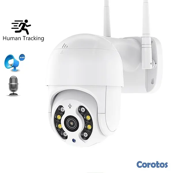 camaras y audio - CAMARA WIFI EXTERIOR PTZ JORTAN JT-8160QJ YOOSEE - 2
