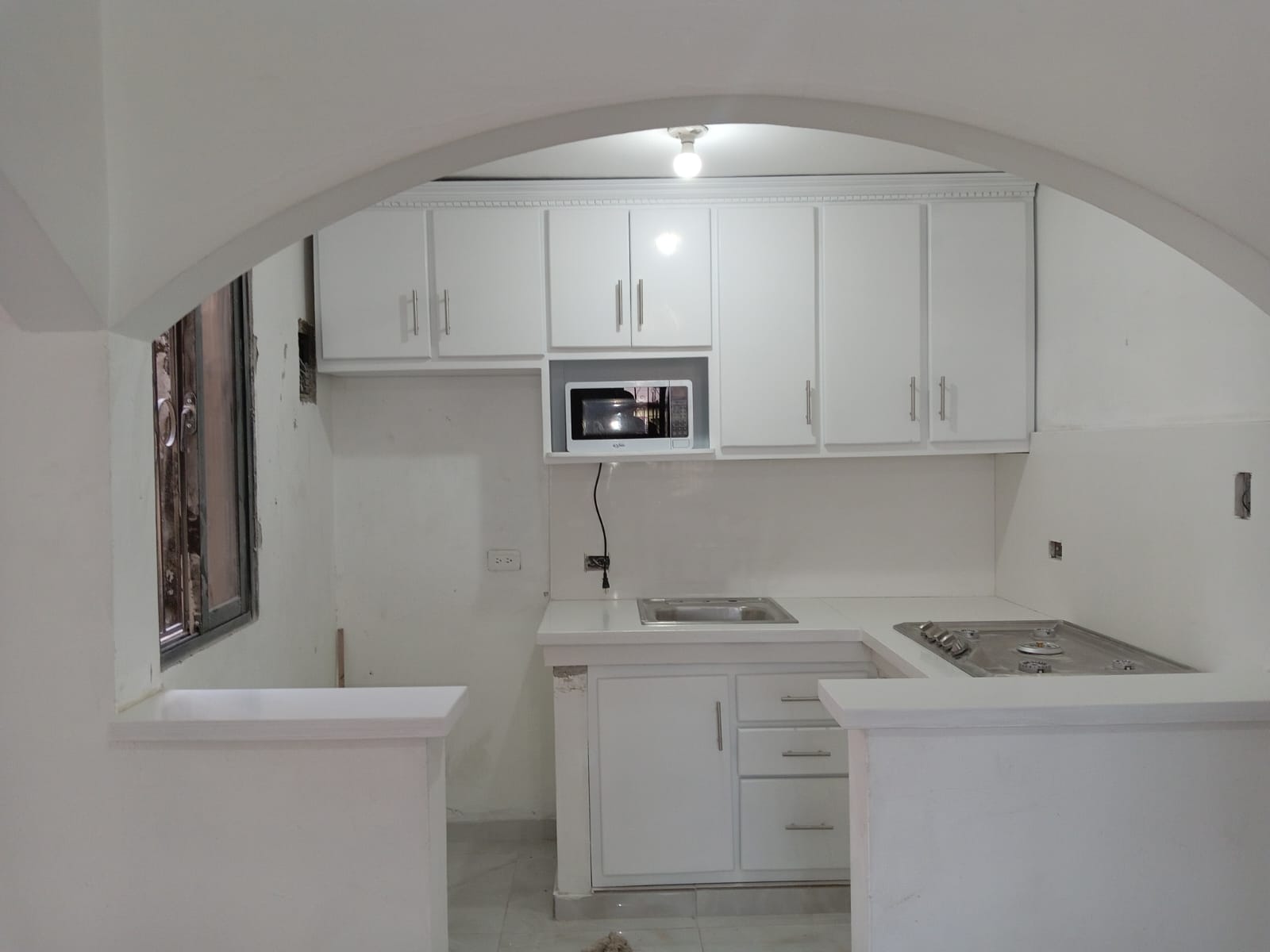 muebles y colchones - Gabinete para cocina pequeña  1