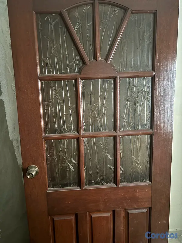 decoración y accesorios - Puerta caoba 2