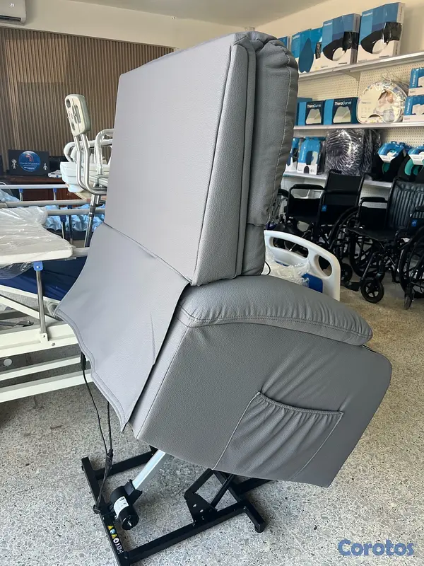 muebles y colchones - Sillón reclinable eléctrico con masajes  2